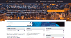 Desktop Screenshot of headhuntersinnederland.nl